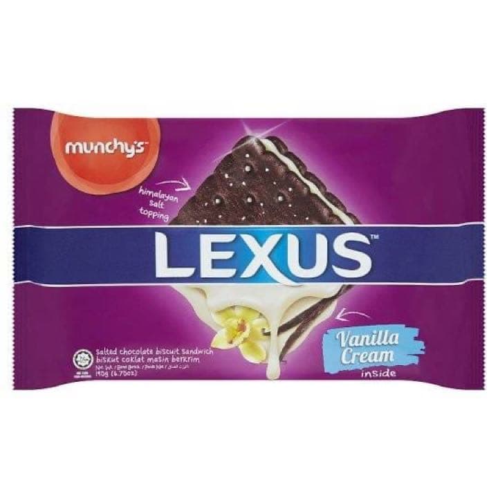 Munchy's Lexus Vanilla Cream Sandwich