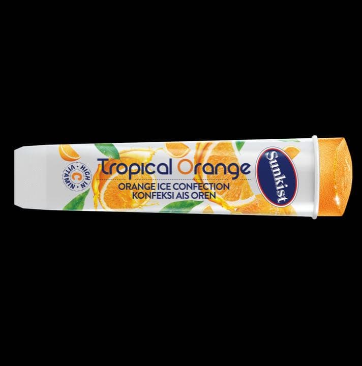 Sunkist Tropical Orange Ice Confection
